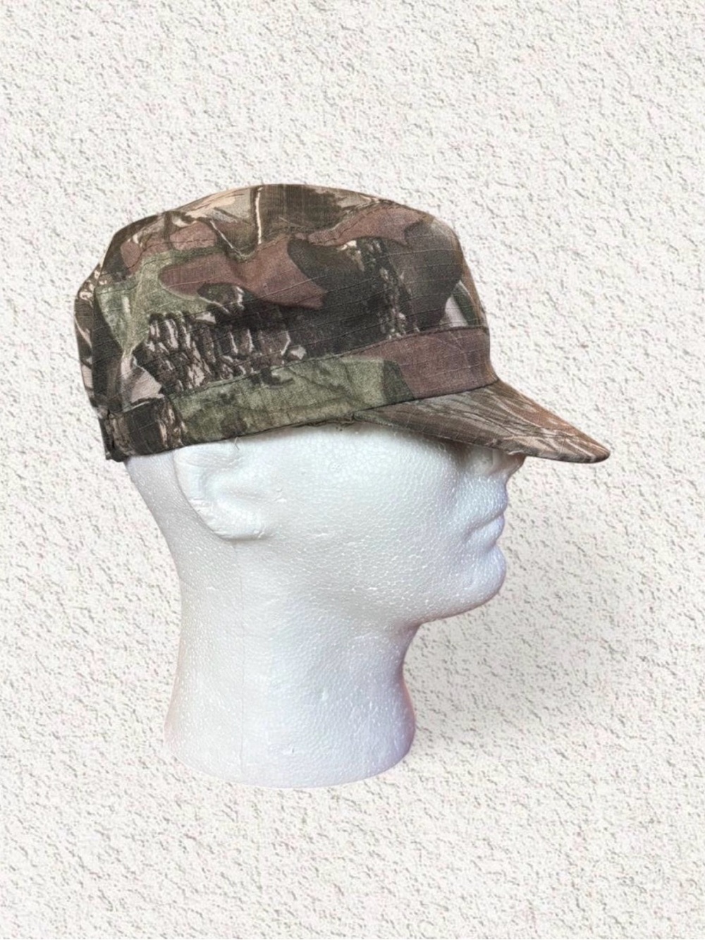 Men's Camouflage Cadet Cap - Green/Brown Camo